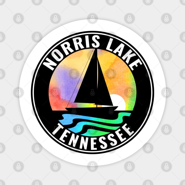 Norris Lake Tennessee Magnet by TravelTime