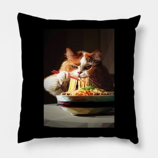 Cat Ramen Pillow