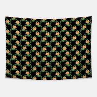 Silly Lucky Cat Pattern Tapestry