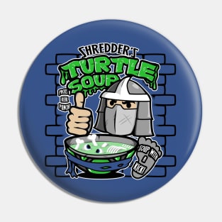 Shredder's Turtle Soup Pin