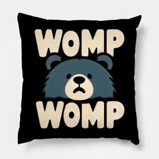 Wormp Wormp Bear Funny Bear Trash Panda Gift Pillow