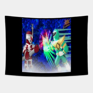 Lord Zedd vs Green Ranger Tommy Tapestry