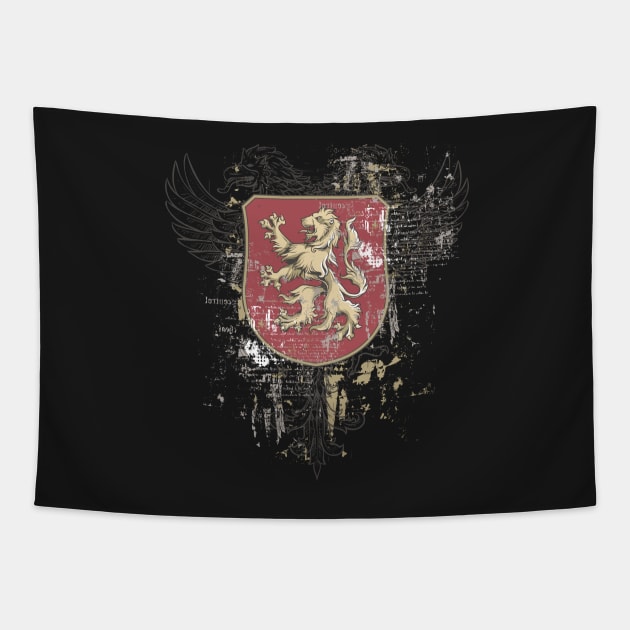 Coat of Arms Shield Tapestry by jm2616