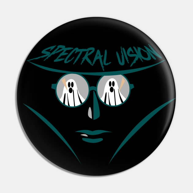 Spectral Vision Pin by Fun Funky Designs