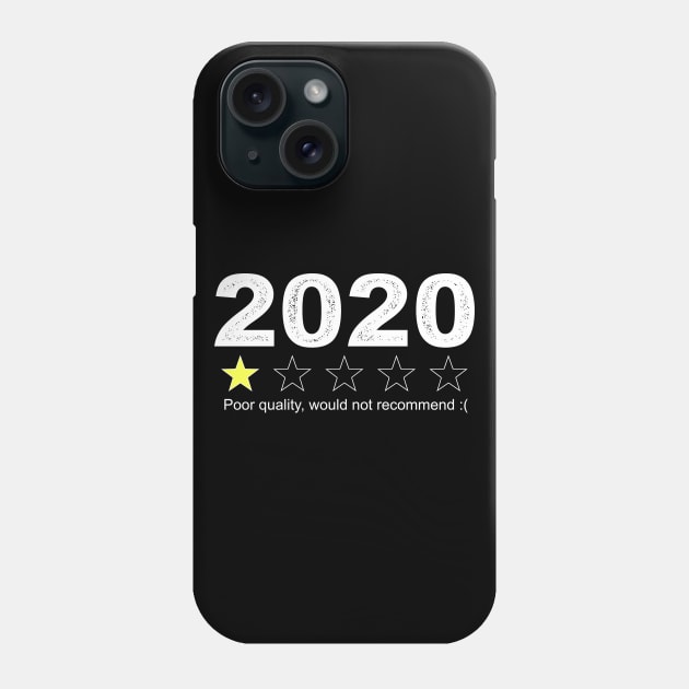 Funny 2020 year Corona Rating Phone Case by Shirtttee