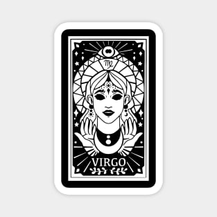 Virgo - Tarot Style Magnet