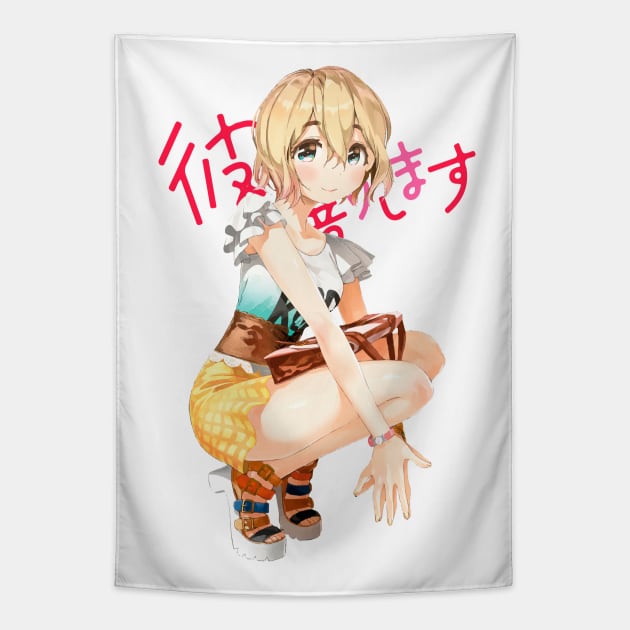 Kanojo, Okarishimasu - Mami Nanami Tapestry by nagai