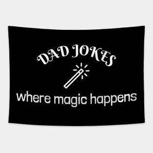 dad jokes Tapestry