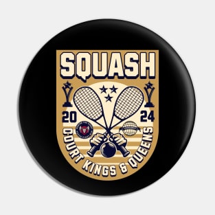 Squash player Pin