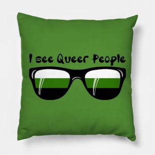 Neutrois Sunglasses - Queer People Pillow