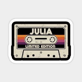 Julia Name Limited Edition Magnet