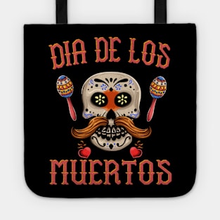 Dia De Los Muertos Sugar Skull Design Tote