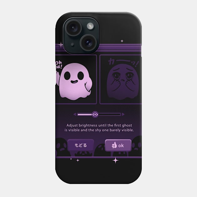 Dandere Ghost Phone Case by Ilustrata