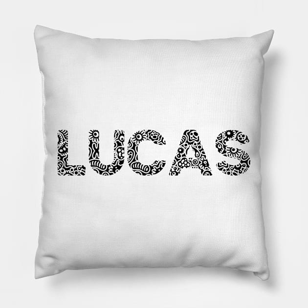 LUCAS NAME Pillow by YourStyleB