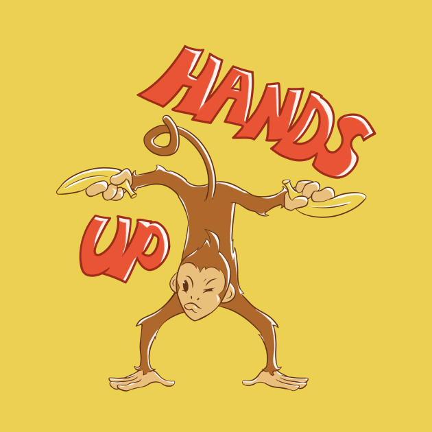 hands up monkey by ruben