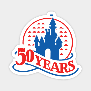 50 Retro Years Magnet