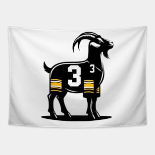 RUSSELL WILSON STEELERS GOAT Tapestry