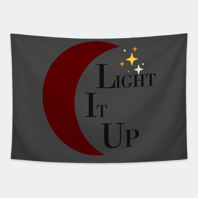 Light It Up | Sarah J. Mass Crescent City Tapestry by Bookish Nerd