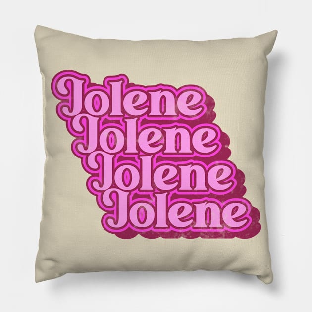 Jolene ))(( Country Music Classics Fan Art Pillow by darklordpug