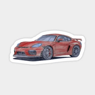 Porsche Magnet