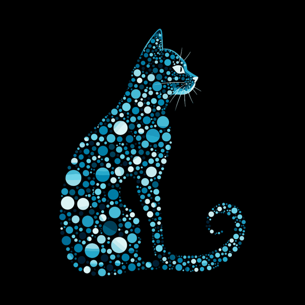 Happy Dot Day Cute Cat by everetto