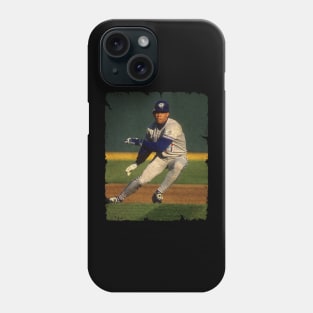 Roberto Alomar in Toronto Blue Jays Phone Case