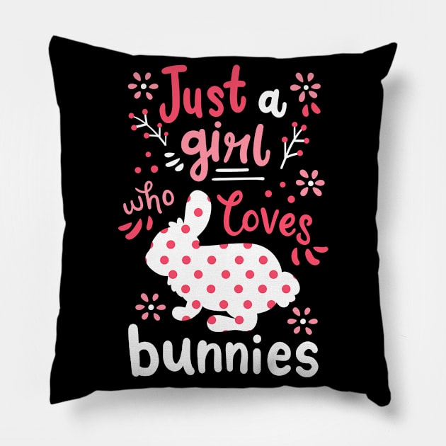 Bunny Rodent Bunny Lover Pillow by CreativeGiftShop