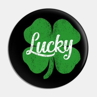 st patricks day lucky Pin