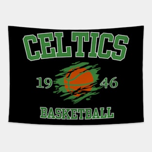 boston celtics basketball Tapestry