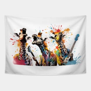 Girafe Band Tapestry