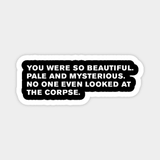 The Addams Family Quote Magnet