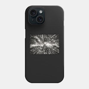 Bamboo Forest (black and white) Phone Case