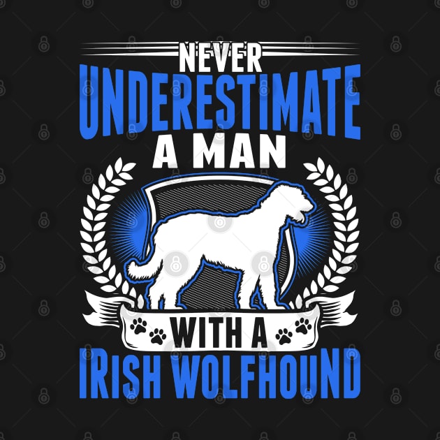 Irish Wolfhound Man by favoriteshirt