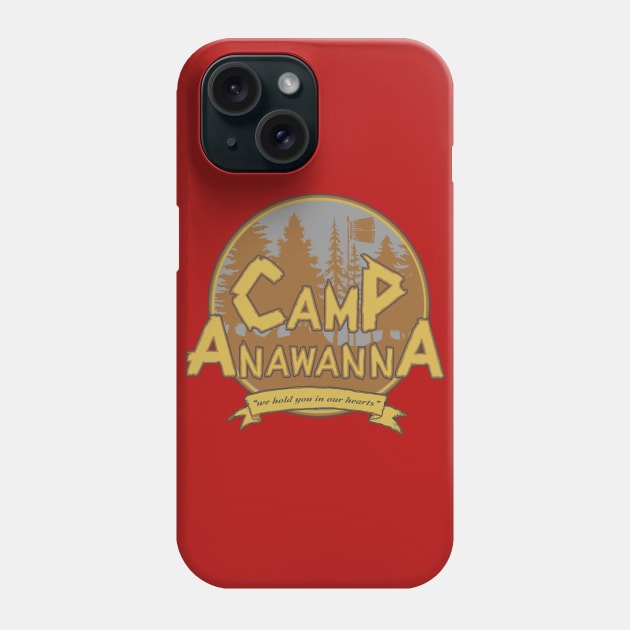 Salute Your Shorts! Camp Anawanna Crest Phone Case by Rabid Penguin Records