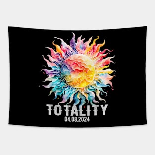 Solar Eclipse Solar Total Eclipse 2024 Tapestry