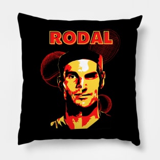 Rodal the tennis legend hybrid Pillow