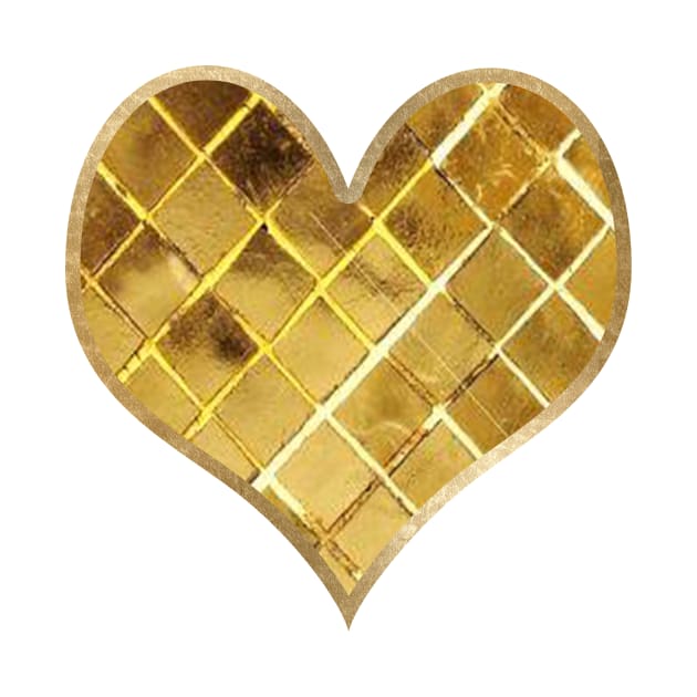 Heart - golden glitz by RoseAesthetic