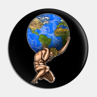 Atlas Greek mythology Pin