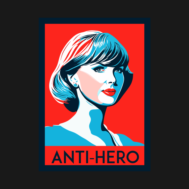 Taylor Swift Pop Art Poster by RedGraph