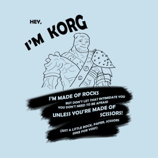 Hey, I'm Korg T-Shirt