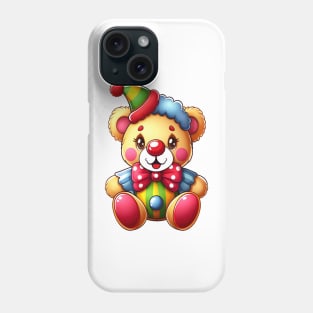 Cute Clown Bear Kawaii Phone Case