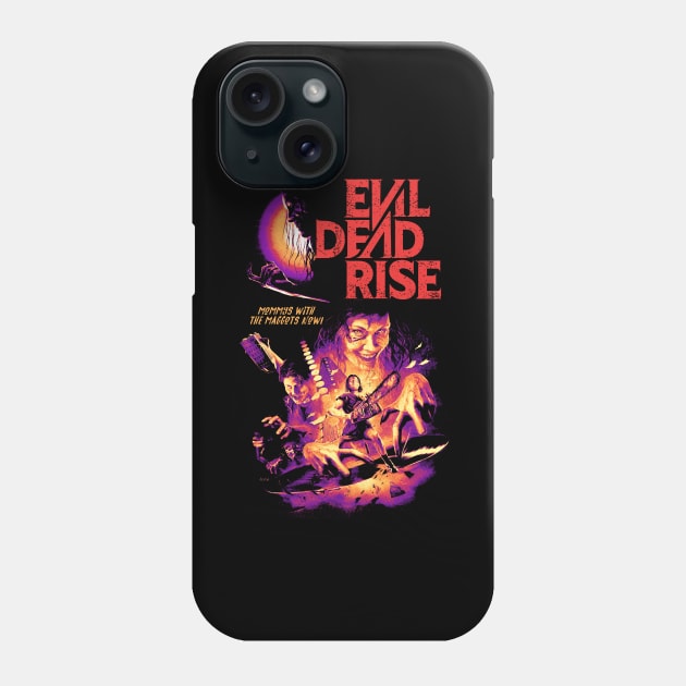 Vintage Retro Evil Dead Rise Phone Case by OrcaDeep