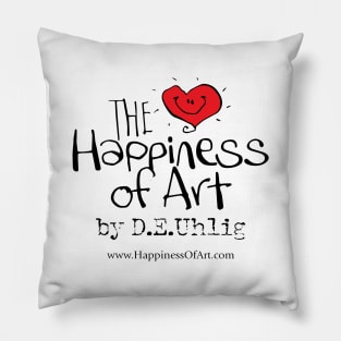 The Happiness of Art Pillow