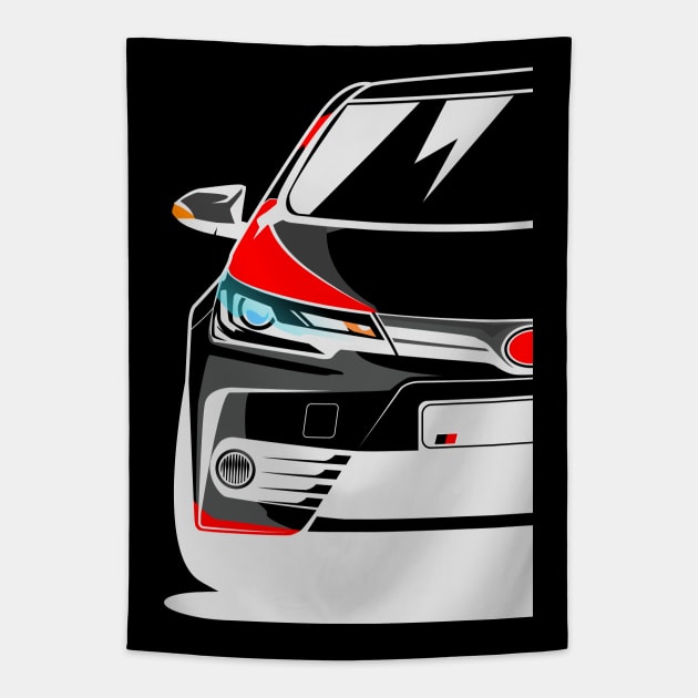 Corolla Altis GR Gazoo Racing Tapestry by gaplexio