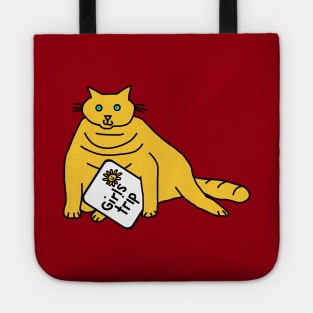 Fat Yellow Cat goes on Girls Trip Tote