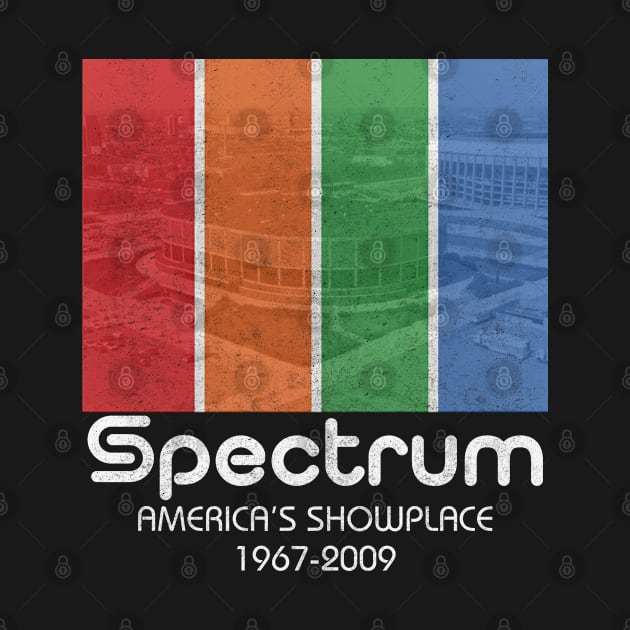 Distressed Spectrum, Philadelphia, PA by Tee Arcade
