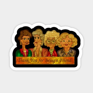 The Golden Girls Magnet