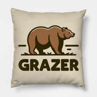 Grazer - The Contented Bear Pillow