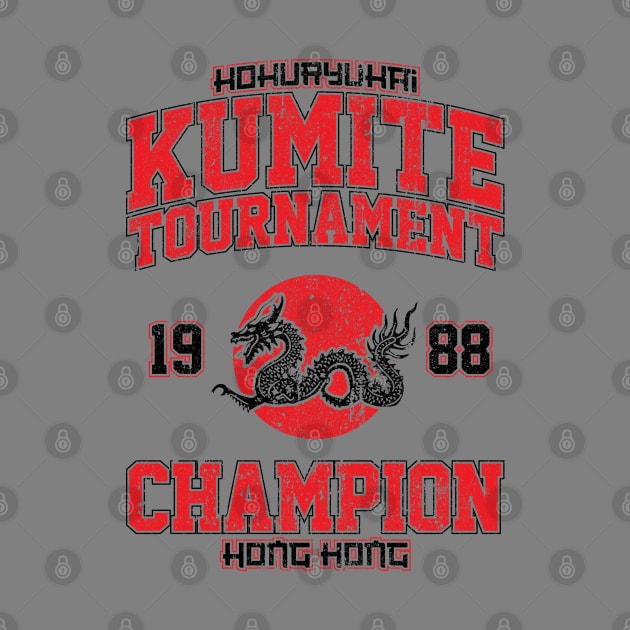 Kumite Tournament 1988 Champion (Variant) by huckblade