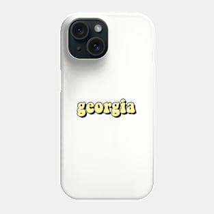 Georgia Soft Yellow Phone Case